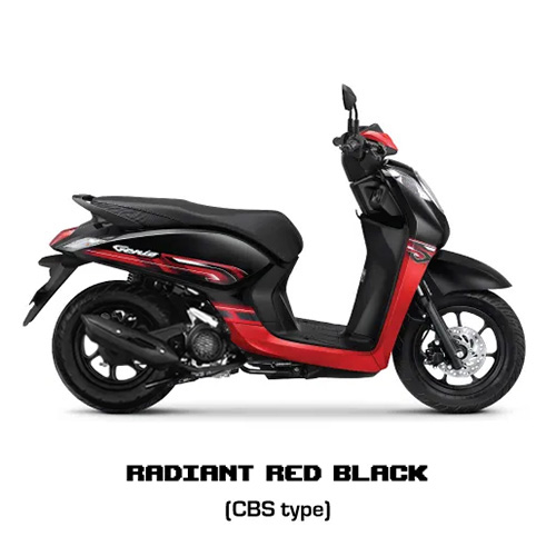 Radiant Red Black